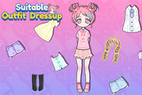 Crea el look perfecto en Suitable Outfit Dressup