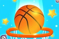 Super Hoops Basketball es un juego de lógica con balón