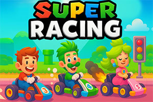 ¡Compite para conseguir la mayor puntuación en cuatro circuitos conectados con tus personajes favoritos!