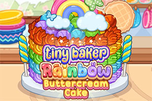 Hornea un arcoíris de dulzura en Tiny Baker Rainbow Buttercream Cake