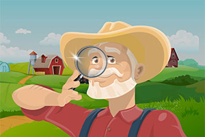 ¡El tío Hank está muy ocupado en la granja y necesita tu ayuda!