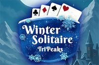 Tómate un descanso del ajetreo navideño con Winter Solitaire TriPeaks