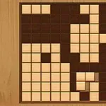 Woodoku es un juego de rompecabezas de 10x10 con bloques de madera