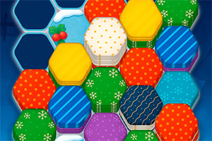 Xmas Hexa Sort le da al clásico rompecabezas de hexágonos un toque navideño acogedor