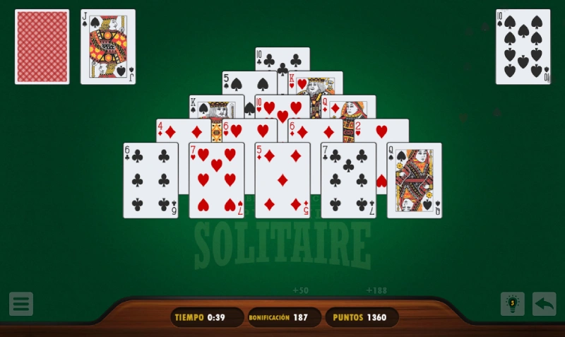 Reseña 350 - Best Classic Pyramid Solitaire