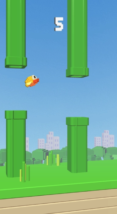 Reseña 2106 - Flappy Bird 3D
