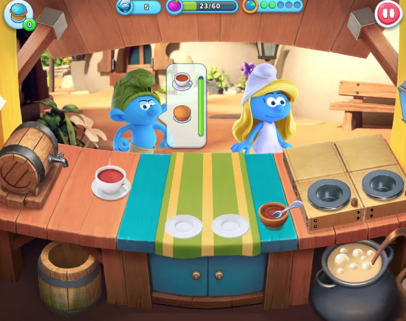 Reseña 1597 - The Smurfs Cooking