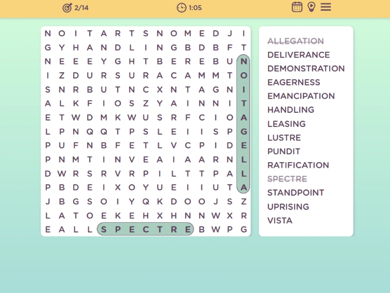 Reseña 2180 - Word Search